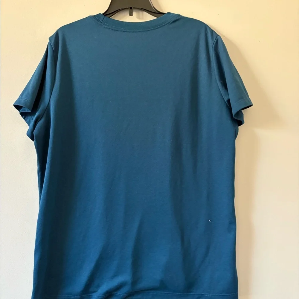 Nike Men's Dri-Fit Teal Short Sleeve Tee